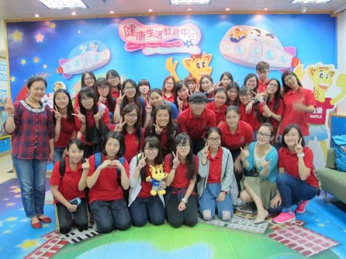 Visita do Instituto de Enfermagem Kiang Wu de Macau ao Centro de Educação de Vida Sadia