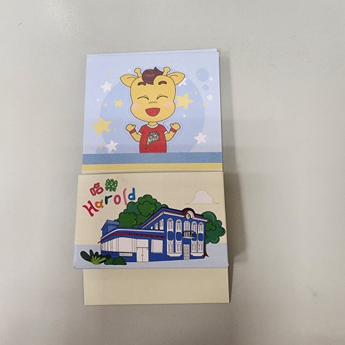 哈乐可站立便条卡2026